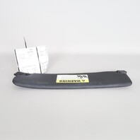 2009-2016 BMW Z4 E89 Right Passenger Sun Visor Black OEM 51169167252