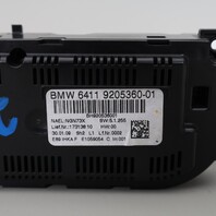 2009-2010 BMW Z4 E89 Climate Temperature Control Panel 64119263304 OEM