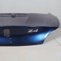 2009-2016 BMW Z4 E89 Rear Trunk Lid Tiefsee Blue OEM 41627222079