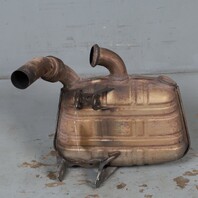 2002-2004 Porsche 911 996 3.6 Left Exhaust Muffler 99611113258 OEM