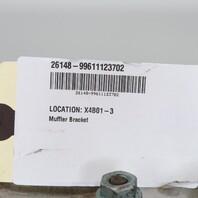 2002-2004 Porsche 911 996 3.6 Left Muffler Support Bracket 99611123702 OEM