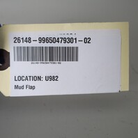 1999-2004 Porsche 911 996 Left Driver Rear Mud Flap Guard OEM 99650479301