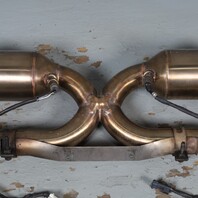 2002-2004 Porsche 911 996 3.6 Exhaust Manifold Downpipe Pair Aftermarket