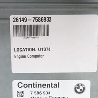 2008-2009 BMW 135i 335i 535i X6 N55 Engine Computer ECU ECM DME OEM 12147586933