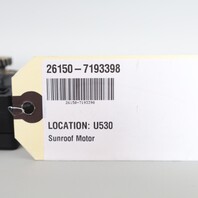 BMW Sunroof Drive Motor 67617193398 OEM