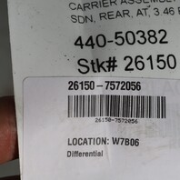 2008-2013 BMW 135i 335i Rear Axle Differential Carrier 33107572054 OEM