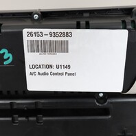 2014-2018 BMW X5 F15 Ceramic Climate Control Panel OEM 64119388811