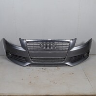 2009-2012 Audi A4 Front Bumper Cover With Grilles Monsoon Gray OEM
