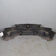 2009-2012 Audi A4 Front Bumper Cover With Grilles Monsoon Gray OEM