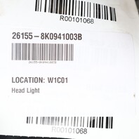 2009-2012 Audi A4 Left Driver Halogen Headlight OEM 8K0941003B