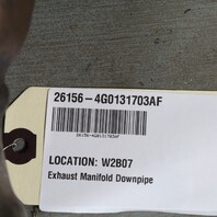 2010-2017 Audi S4 S5 3.0 Right Passenger Exhaust Manifold Downpipe OEM