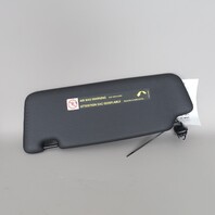 2013-2016 Audi A4 S4 Black Sun Visor Set Right / Left Pair OEM