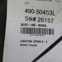 2011-2017 Volkswagen Touareg Left Rear Spindle Knuckle Hub OEM