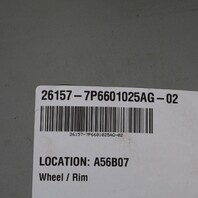 2014-2017 Volkswagen Touareg Wheel 20 X 9 Mallory Rim OEM 7P6601025AG