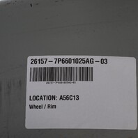 2014-2017 Volkswagen Touareg Wheel 20 X 9 Mallory Rim OEM 7P6601025AG