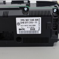 2013-2014 Volkswagen Touareg Climate Control Panel OEM 7P6907040BR