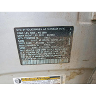 2014 VW Touareg Parts - CNRB 3.0L TDI Engine Air Suspension Stock #26157