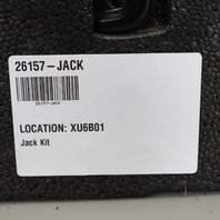 2011-2017 Volkswagen Touareg Spare Tire Inflator Pump Tow Hook 7P0012112J OEM