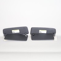 2011-2017 Volkswagen Touareg Sun Visor Pair Set Right Left Black OEM