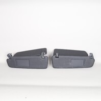 2011-2017 Volkswagen Touareg Sun Visor Pair Set Right Left Black OEM