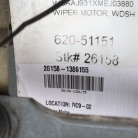 1984-1991 BMW 318i 325e M3 Windshield Wiper Motor Linkage OEM 61611386155