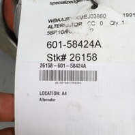 1990-1991 BMW 318i Alternator 80 Amp OEM 12311721778