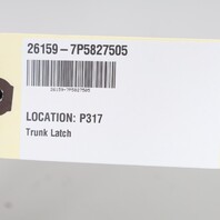 2011-2018 Porsche Cayenne Trunk Latch Lock Clasp OEM 7P5827505