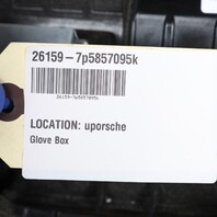 2011-2018 Porsche Cayenne 958 Glove Box Cognac Leather 95855209507 OEM