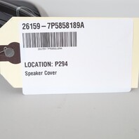 2011-2018 Porsche Cayenne Center Dash Speaker Trim Cover 95855218901 OEM