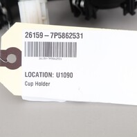 2011-2018 Porsche Cayenne 958 Console Cup Holder Insert OEM 7P5862531