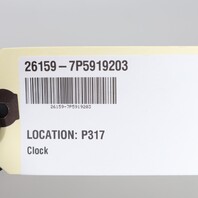 2011-2014 Porsche 958 Cayenne Center Dashboard Chrono Clock OEM NOTE