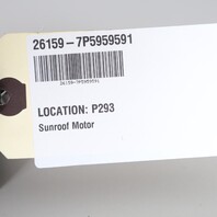 2011-2018 Porsche Cayenne Sunroof Drive Motor OEM 7P5959591