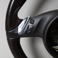 2011-2016 Porsche Cayenne Panamera Multifunction Steering Wheel Espresso OEM