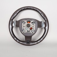 2011-2016 Porsche Cayenne Panamera Multifunction Steering Wheel Espresso OEM