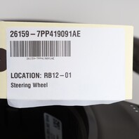 2011-2016 Porsche Cayenne Panamera Multifunction Steering Wheel Espresso OEM