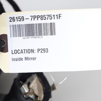 Porsche Cayenne Panamera Macan Inside Rear View Mirror Auto Dim OEM 7PP857511F