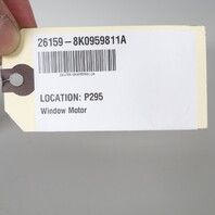 2011-2018 Porsche Cayenne Left Rear Power Window Motor OEM 8K0959811A