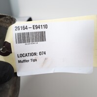 1999-2001 Porsche 911 996 3.4 Exhaust Muffler Tip Pair EP4110 OEM