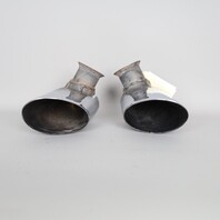 1999-2001 Porsche 911 996 3.4 Exhaust Muffler Tip Pair EP4110 OEM