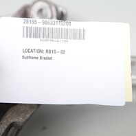 1997-2004 Porsche Boxster 986 Right Passenger Rear Subframe Bracket OEM