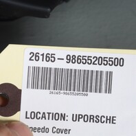 2000-2004 Porsche Boxster 986 Speedometer Cover Trim Leatherette Blue OEM