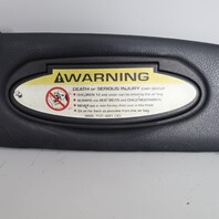 2000-2005 Porsche Boxster 986 Right Passenger Sun Visor OEM 98656160800