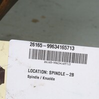 1997-2004 Porsche 911 996 Boxster 986 Left Front Spindle Knuckle Hub OEM