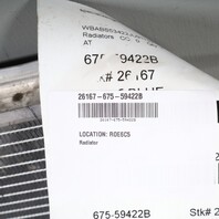 2001-2006 BMW 325i 330i M54 Automatic Radiator 17119071519 OEM