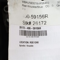 2008-2013 BMW 135i Right Rear Spindle Knuckle Hub 33326774808 OEM