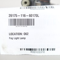 2013-2014 BMW X6 E71 Left Driver Fog Light Lamp OEM 63177311351