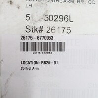 2007-2019 BMW X5 X6 Left Driver Rear Lower Control Arm 33326770951 OEM