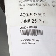 2007-2019 BMW X5 X6 Right Rear Spindle Knuckle Hub 33326770984 OEM