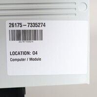 2007-2013 BMW X5 X6 Tailgate Lift Control Module OEM 61357335274