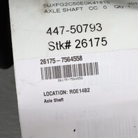 2014-2019 BMW X5 X6 Rear Axle Shaft CV Joint w/Adaptive 33207564558 OEM